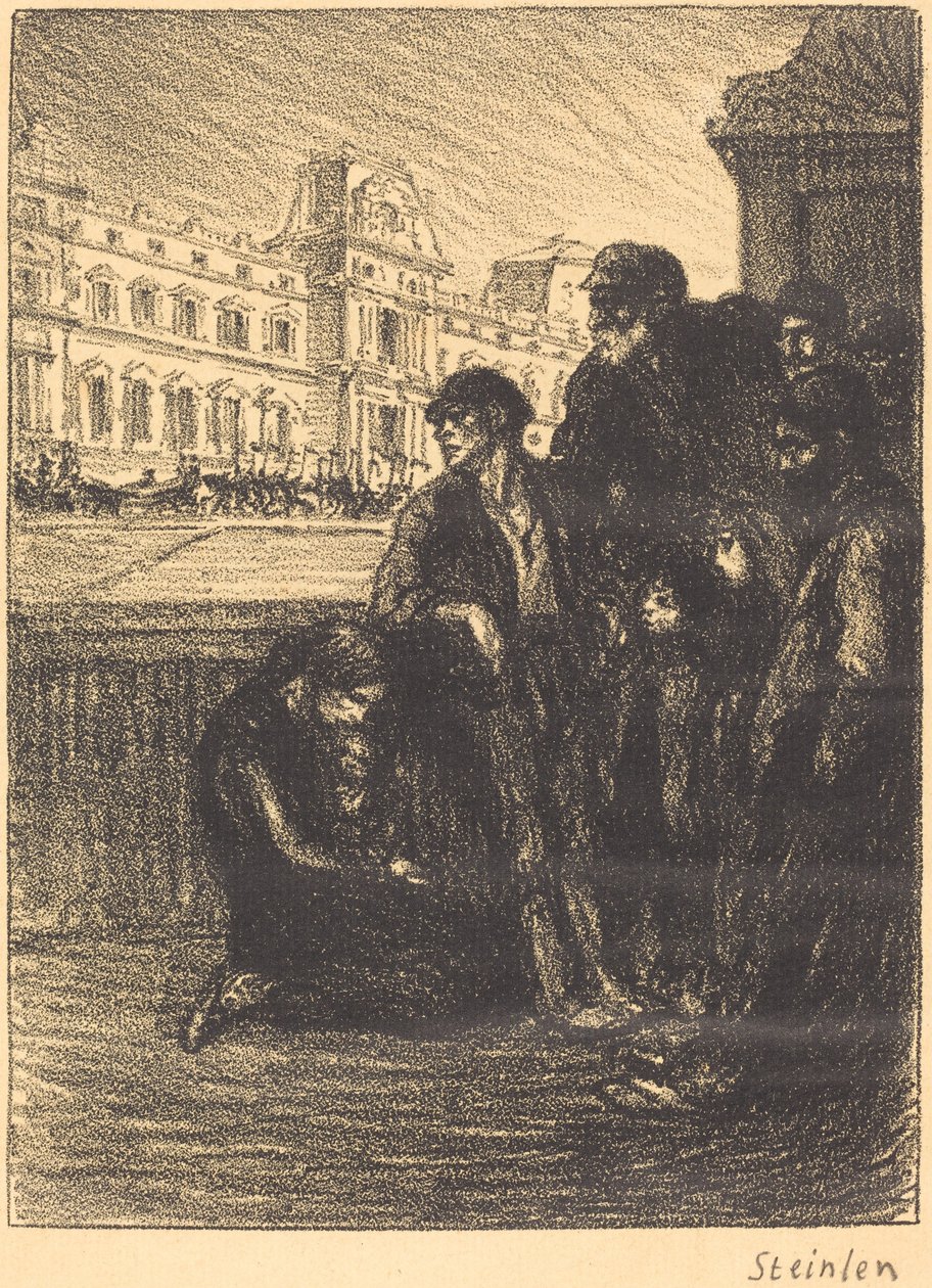 Nyomorúság és pompa Nyomorúság és pompa, 1908. alkotó: Théophile Alexandre Steinlen