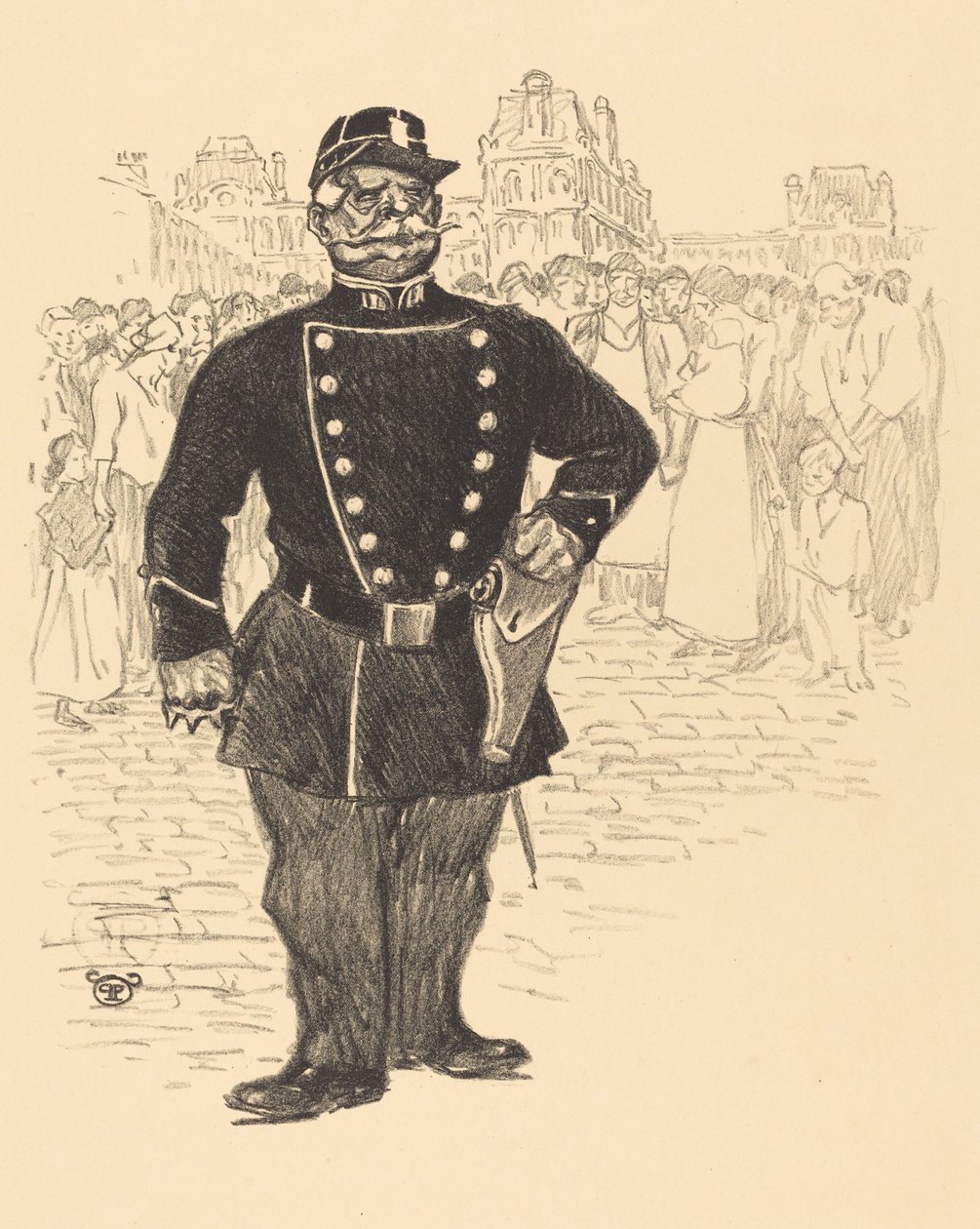 Béke az utcákon alkotó: Théophile Alexandre Steinlen