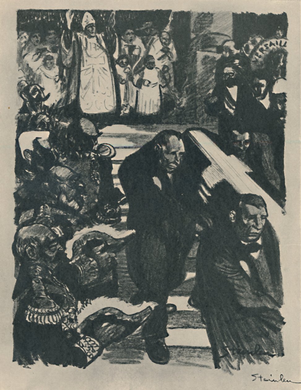 Rochefort meghal, 1898, 1919 alkotó: Théophile Alexandre Steinlen