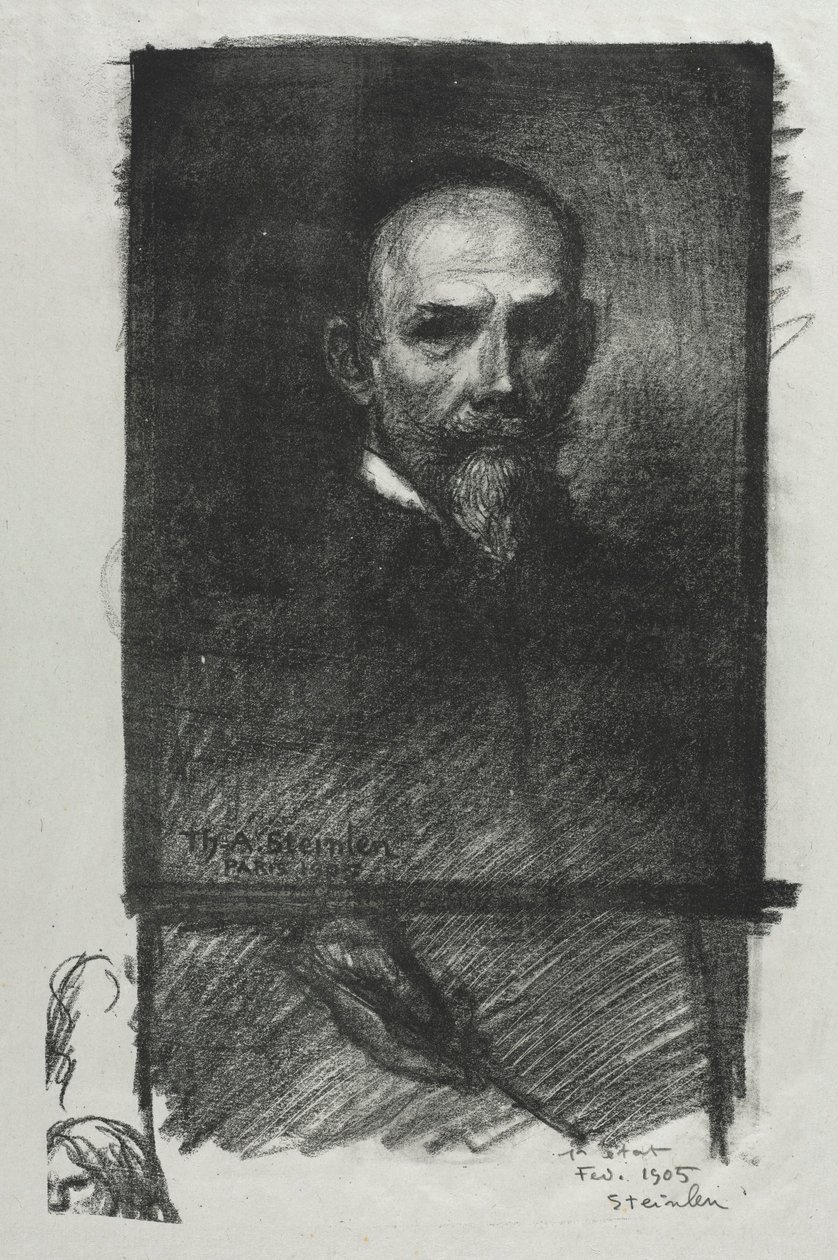 Önarckép alkotó: Théophile Alexandre Steinlen