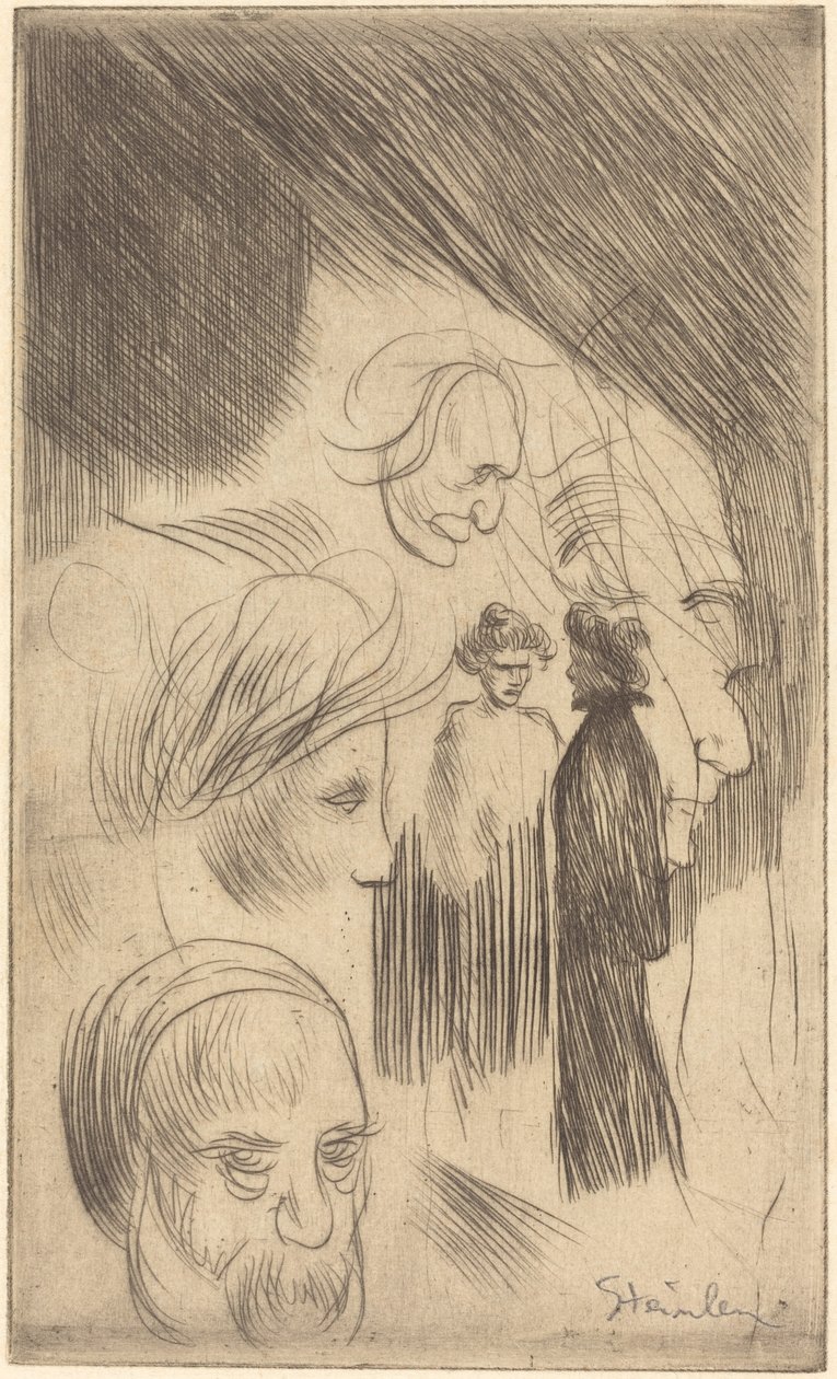 Vázlatlemez alkotó: Théophile Alexandre Steinlen