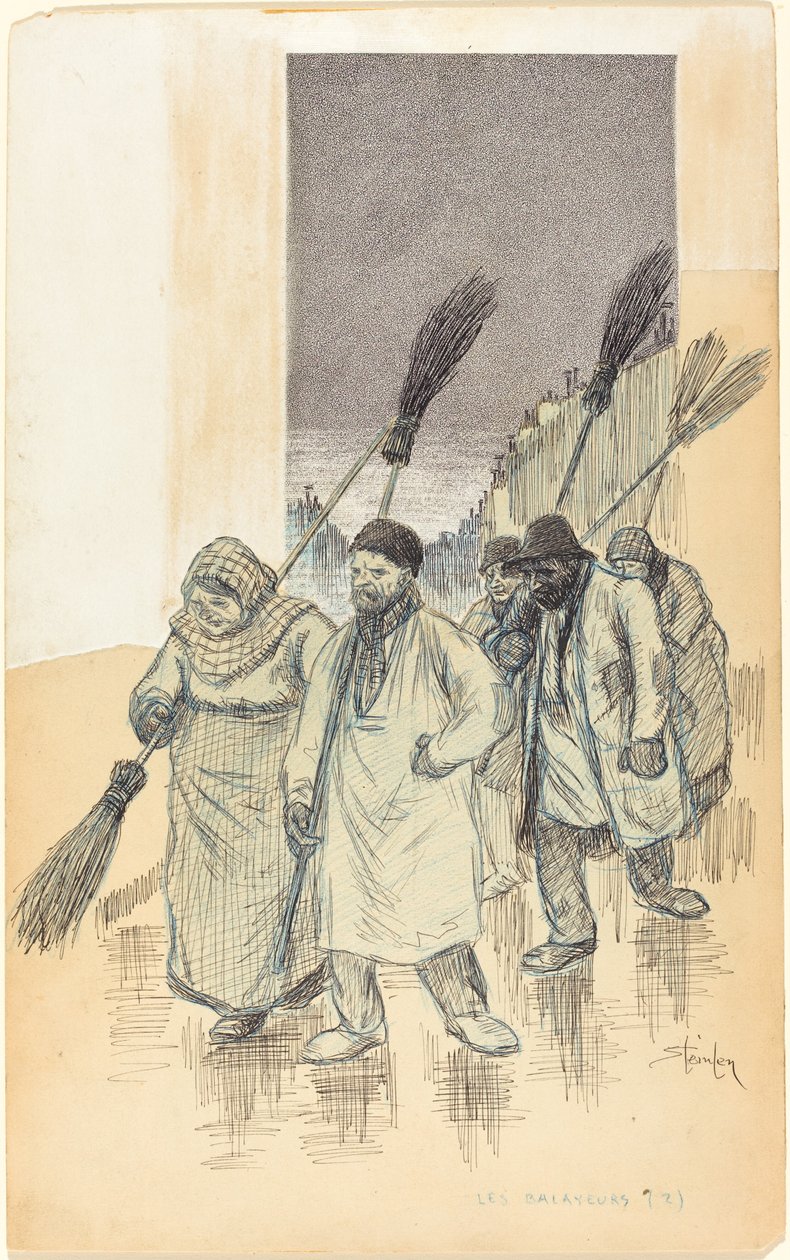 Seprőgépek alkotó: Théophile Alexandre Steinlen