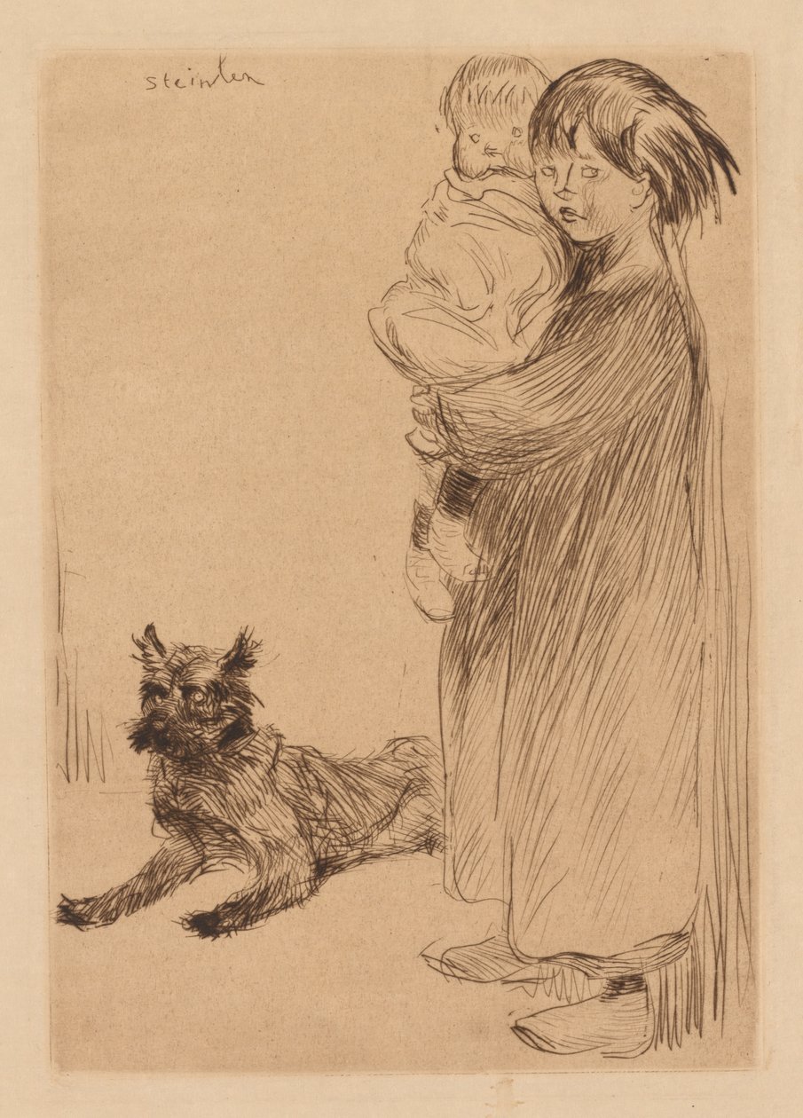 A nagy nővér (La Grande Soeur) alkotó: Théophile Alexandre Steinlen