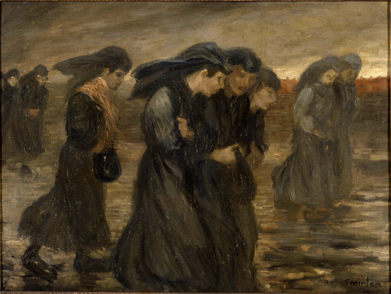 A munkások visszatérése A munkások visszatérése, 1903. alkotó: Théophile Alexandre Steinlen