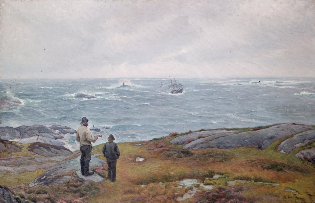Lyngør alkotó: Thorolf Holmboe