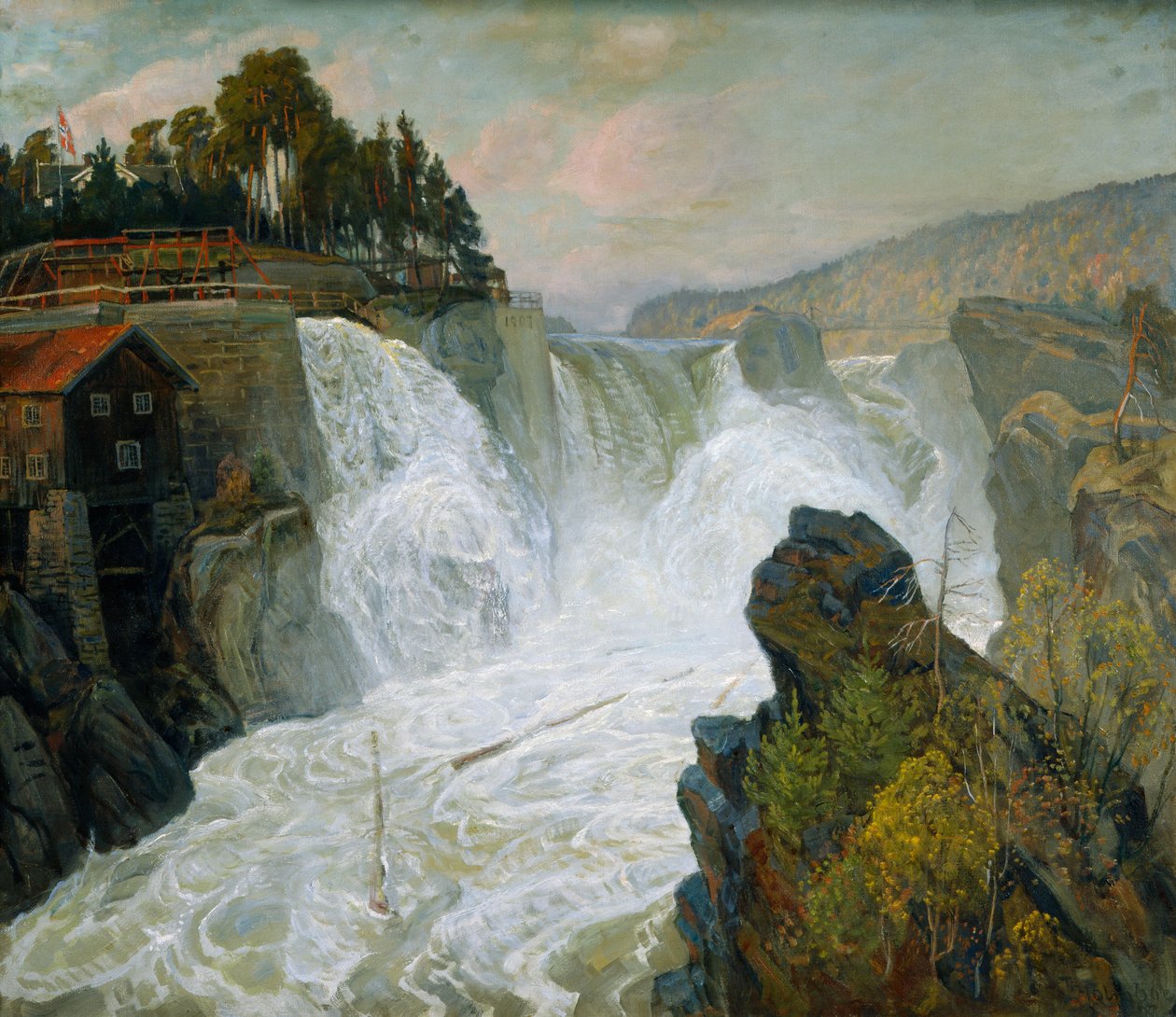 Beteg vízesés alkotó: Thorolf Holmboe