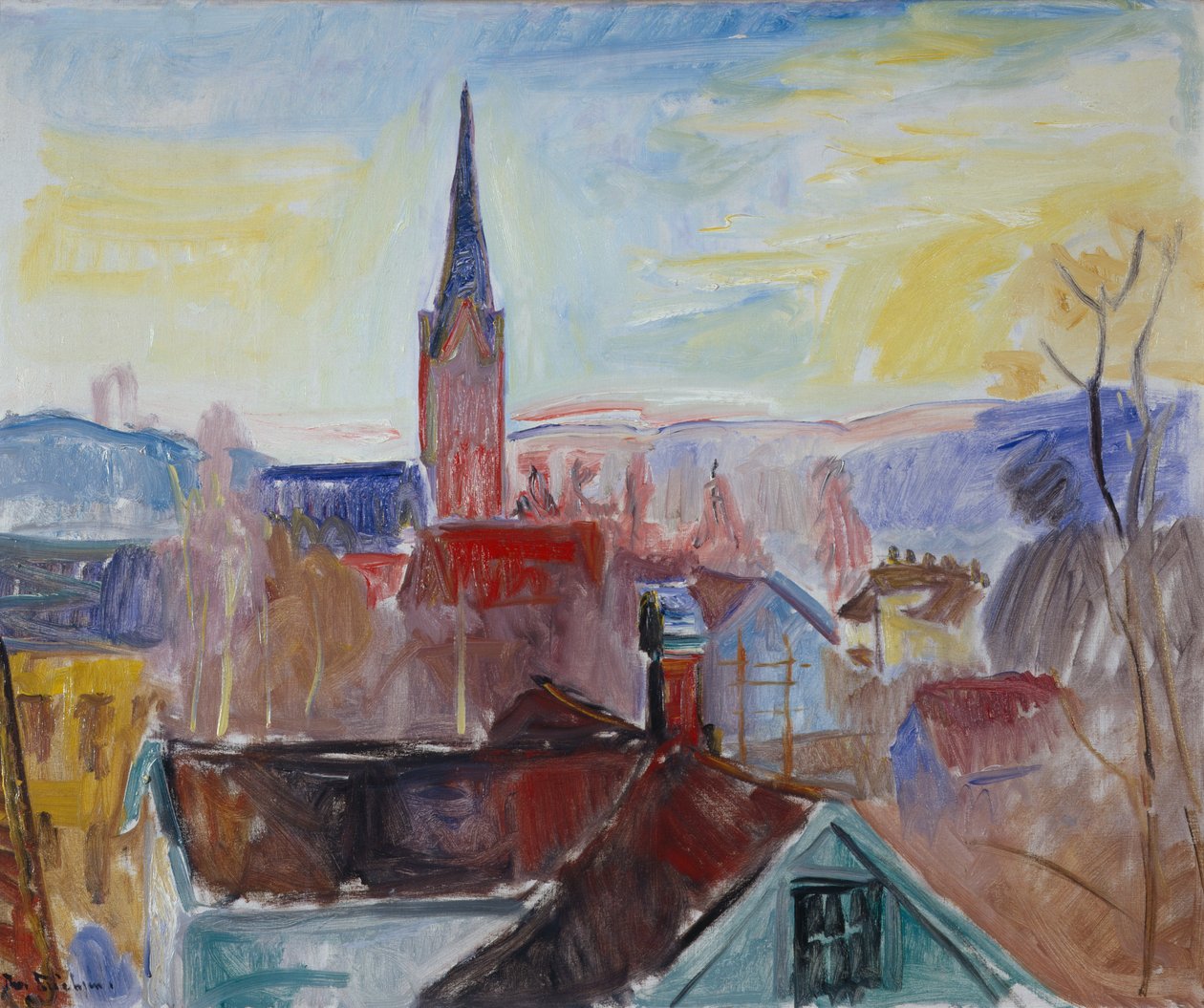 Templomtorony, Lillehammer alkotó: Thorvald Erichsen