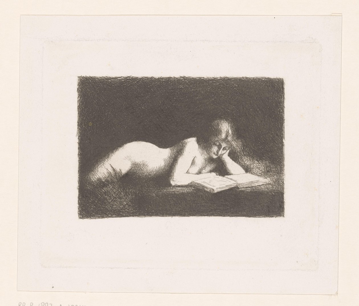 Írta: boetvaardige Maria Magdalena alkotó: Thérèse Schwartze