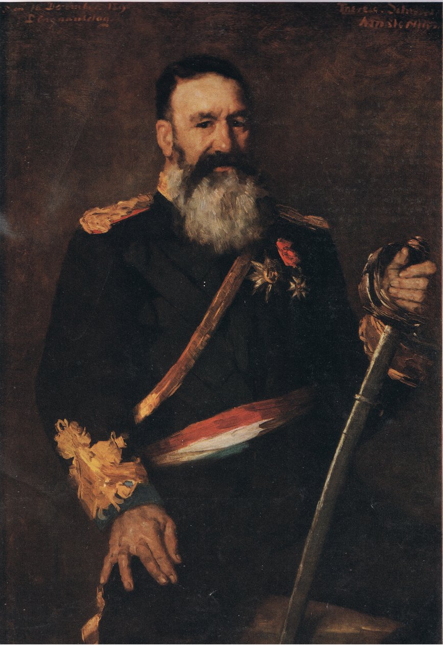 Piet Joubert tábornok, Bibbys Annual, 1916-17 alkotó: Thérèse Schwartze