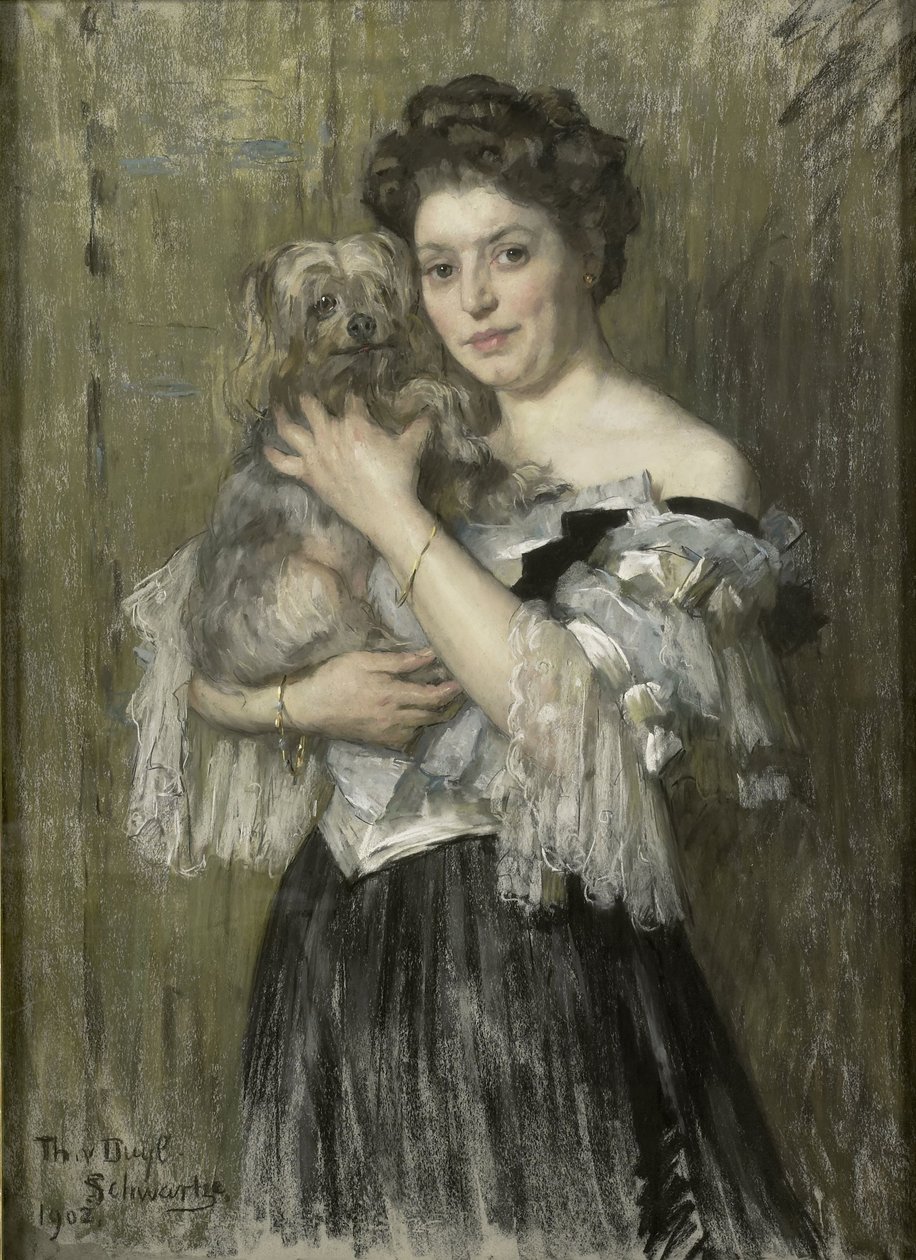 Mary Catherine Josephine Jordan (1866-1948). George Hendrik Breitner festő felesége alkotó: Thérèse Schwartze