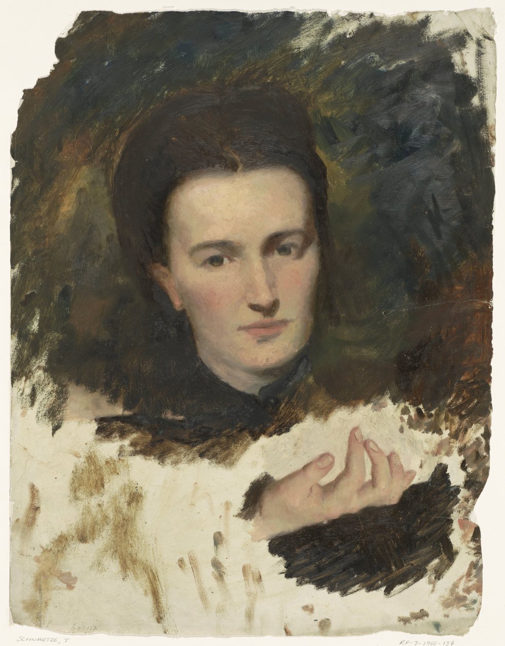 Egy nő portréja alkotó: Thérèse Schwartze