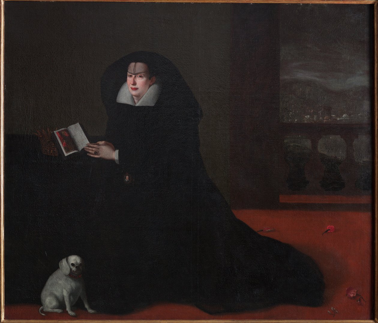 Cristina di Lorena, Toszkána nagyhercegnőjének portréja, 1620 körül alkotó: Tiberio di Tito