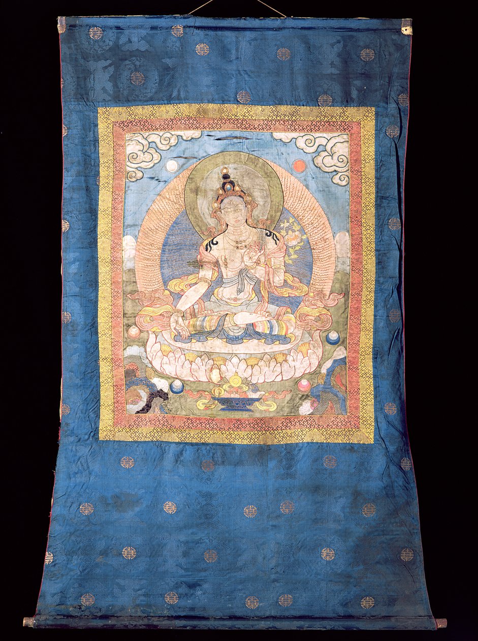 Fehér Tara, Bhutánból (textil) alkotó: Tibetan School