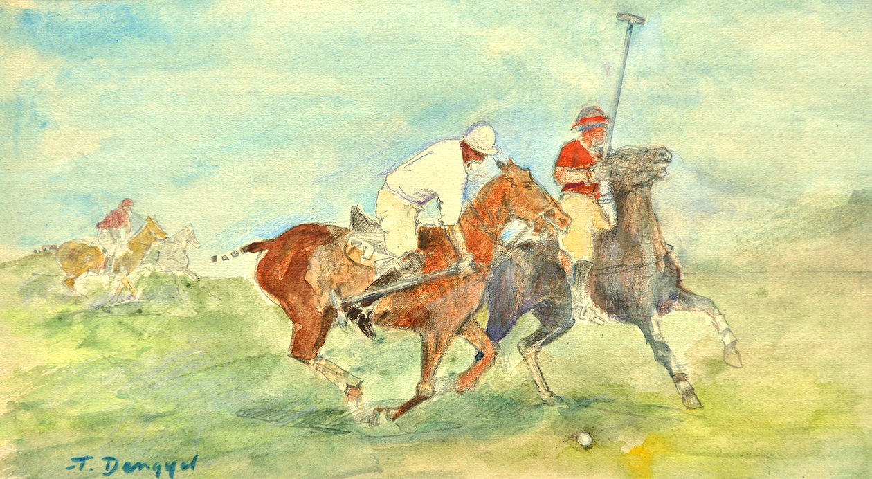 Polo Match alkotó: Tibor Dengyel