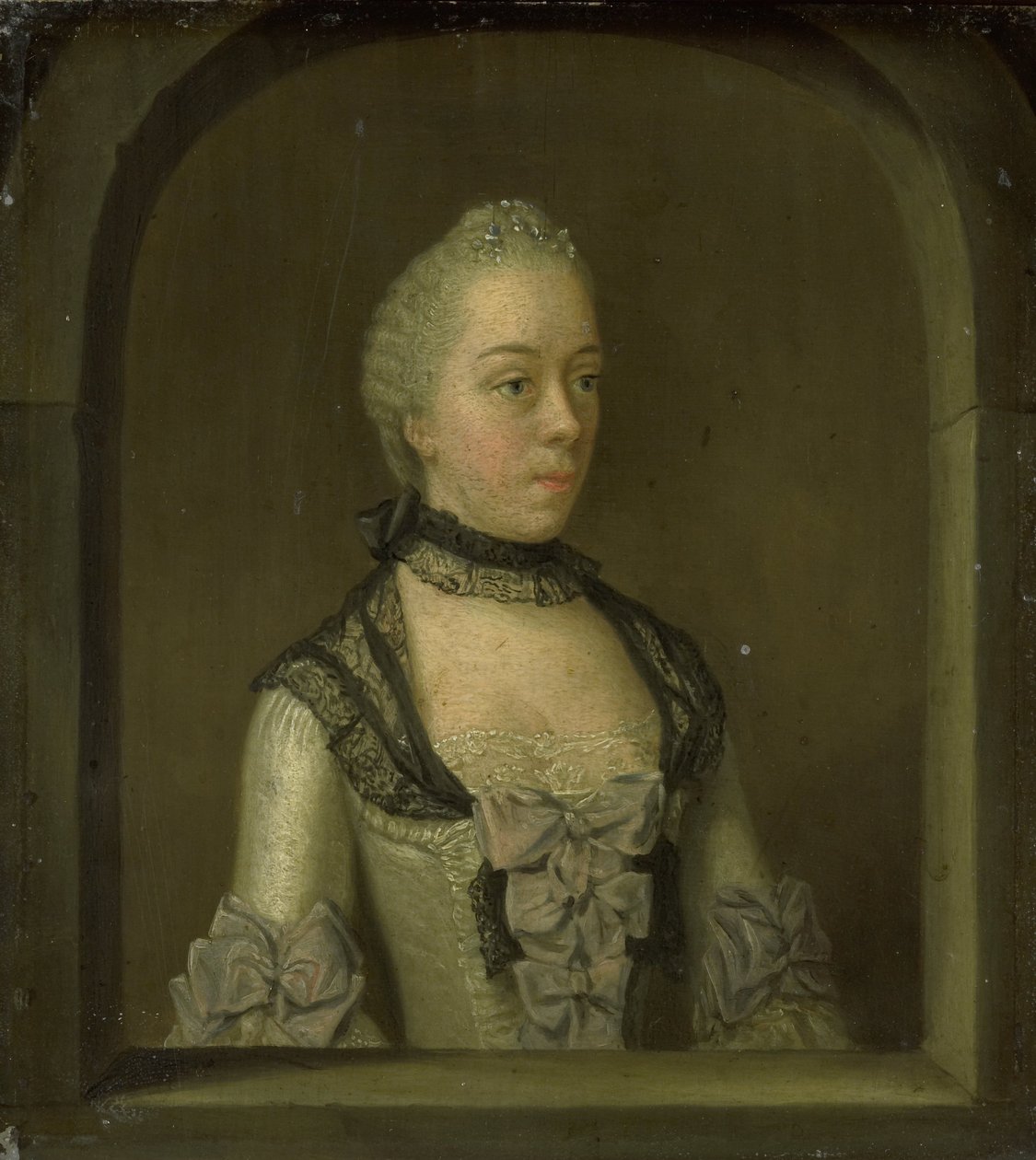 Wilhelmina Hillegonda Schuyt, Joachim Rendorp feleségének portréja alkotó: Tibout Regters