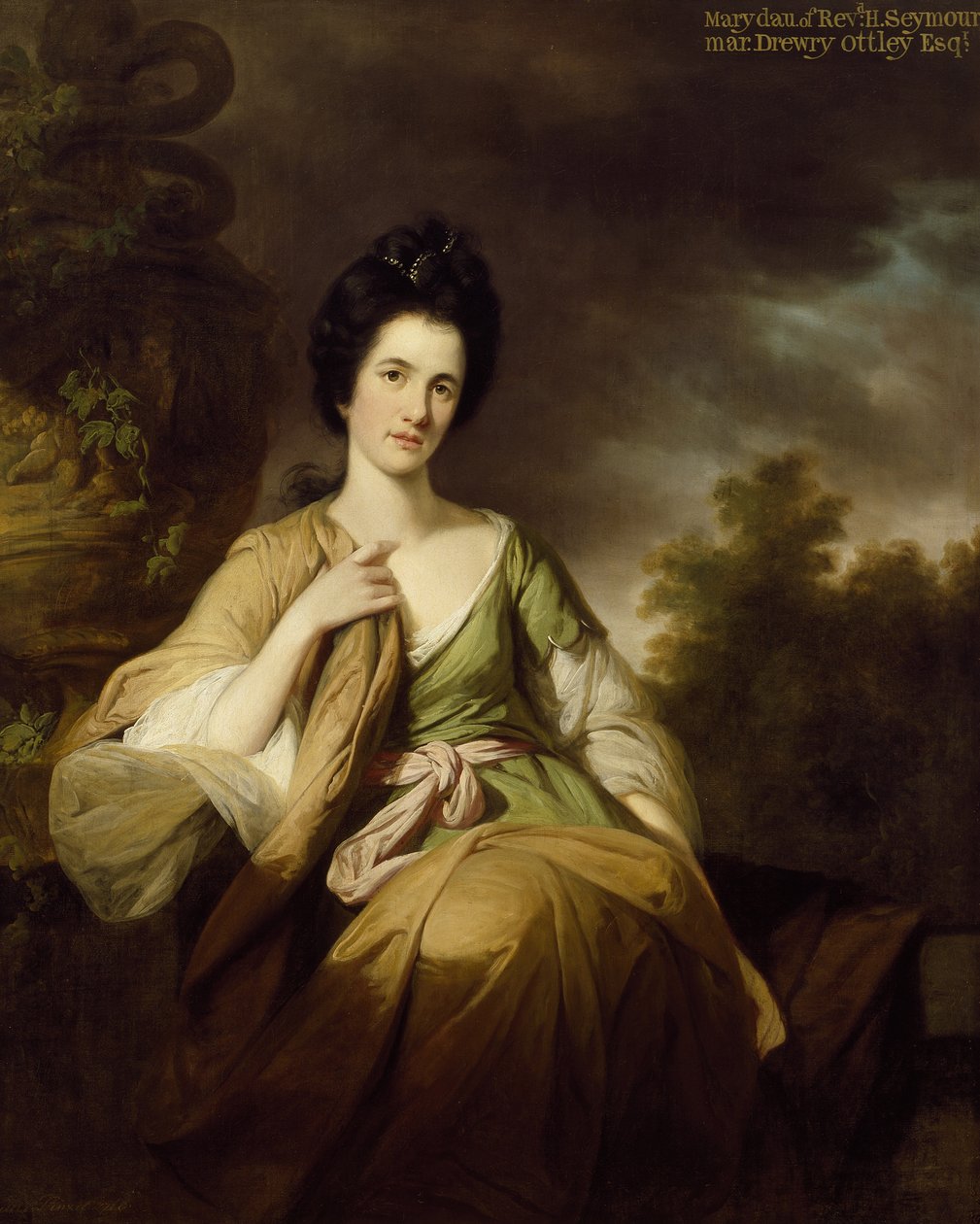 Drewry Ottley asszony, 1768 alkotó: Tilly Kettle