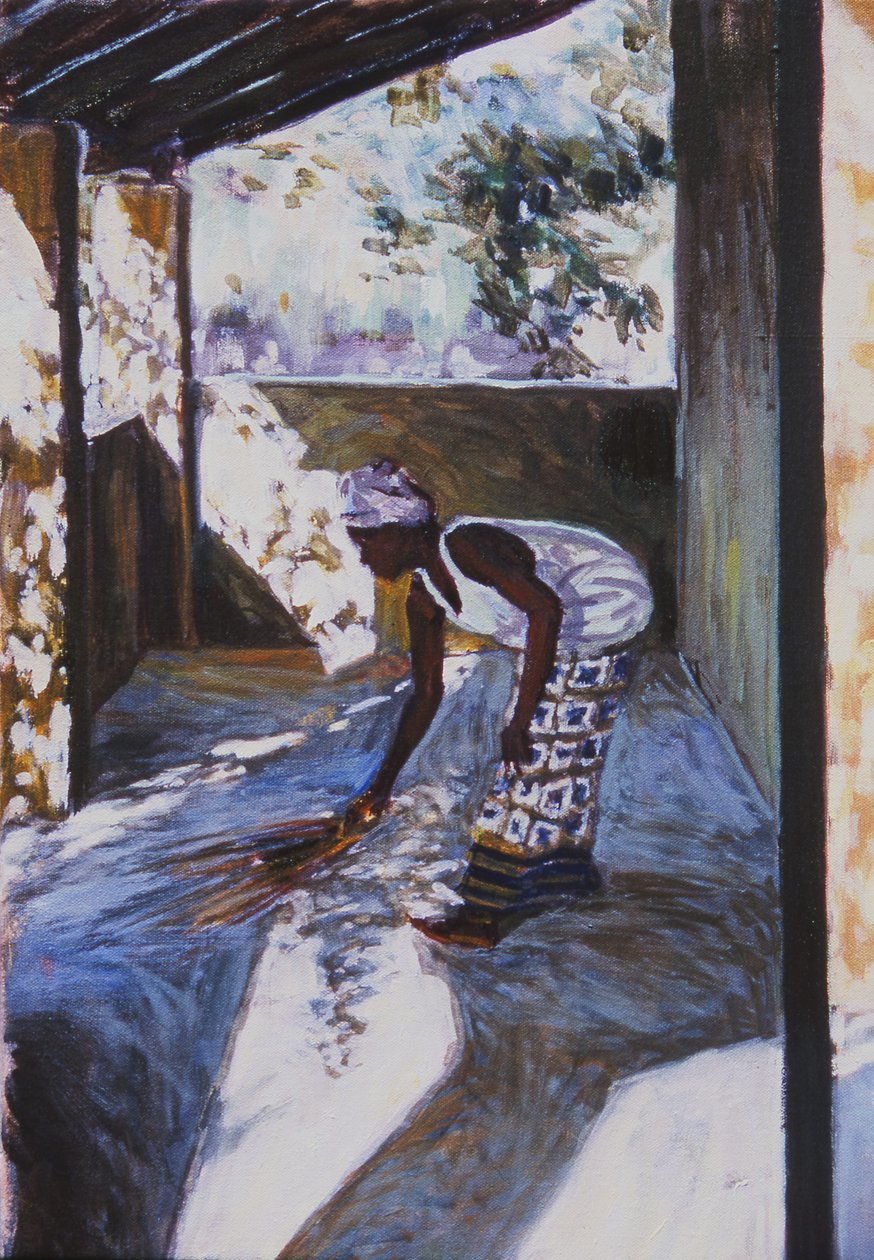 Girl Sweeping I, 2002 (lásd még: 188680-681) alkotó: Tilly Willis