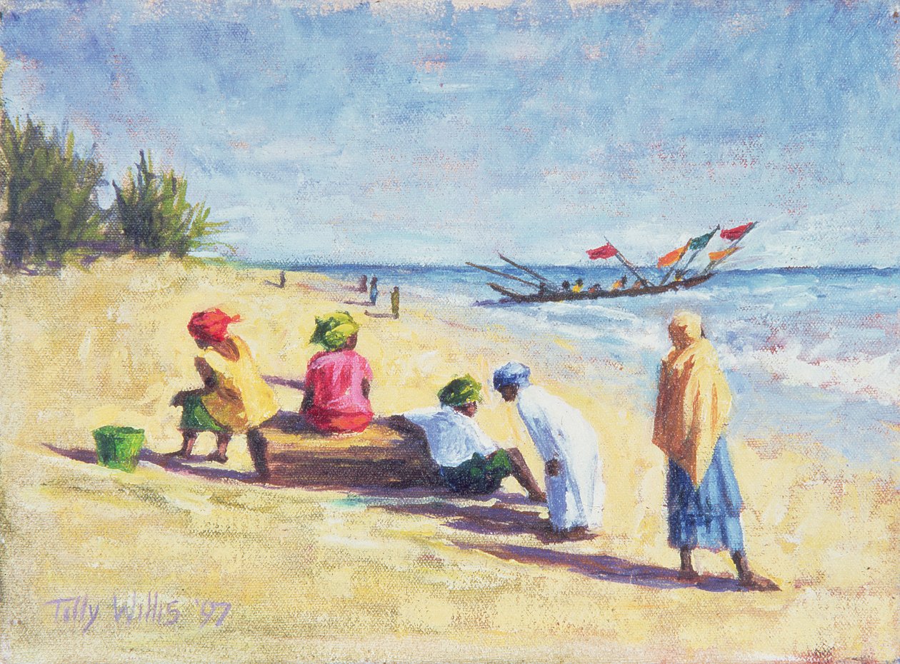 Abene tengerpartja, Szenegál, 1997 alkotó: Tilly Willis