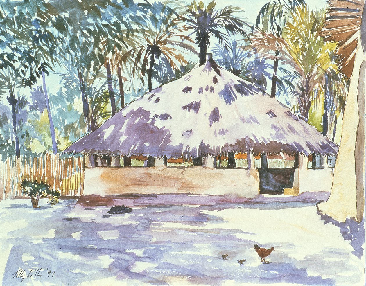 A Rotunda, Szenegál, Nyugat-Afrika, 1997 alkotó: Tilly Willis