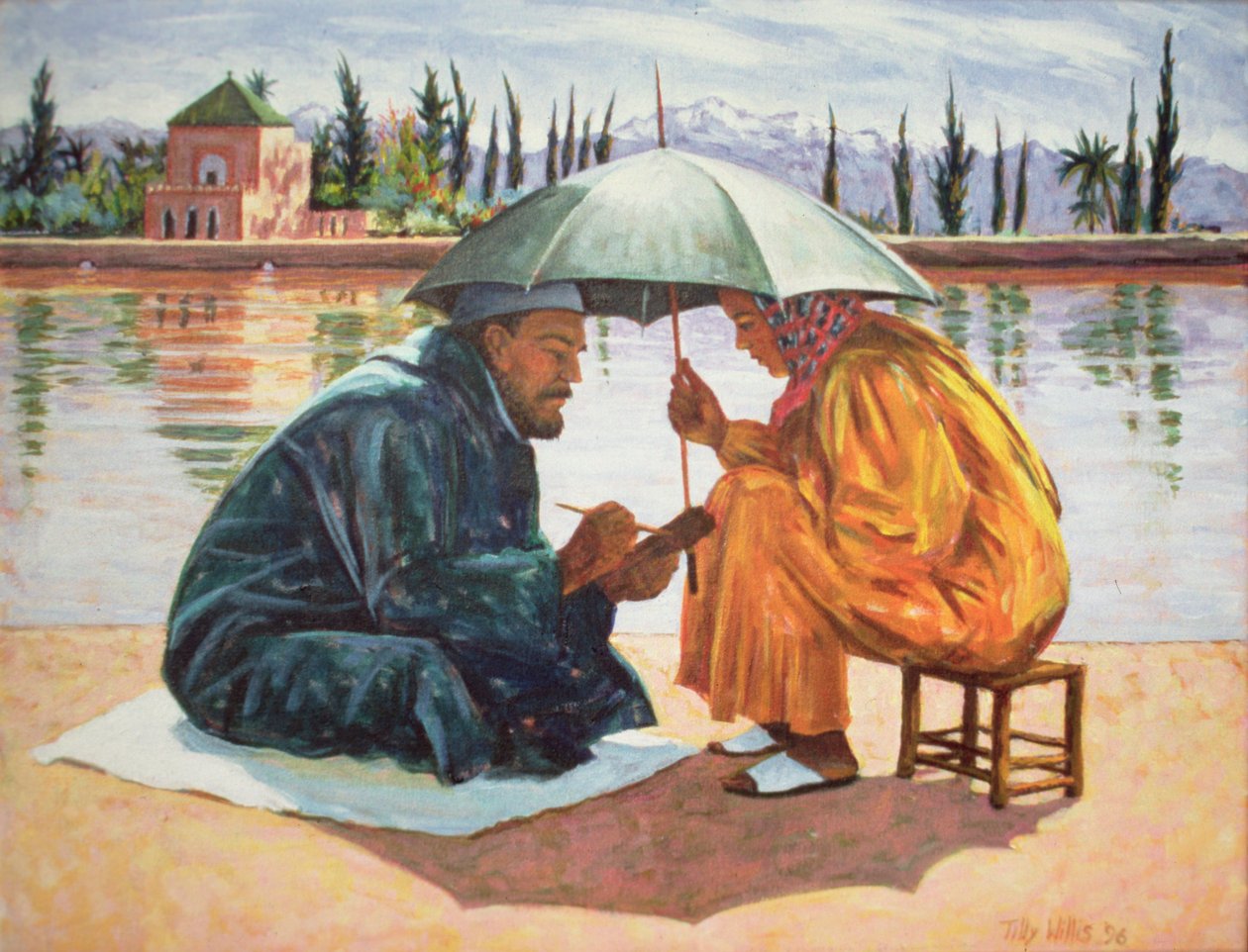 The Scribe, Marokkó, 1996 alkotó: Tilly Willis