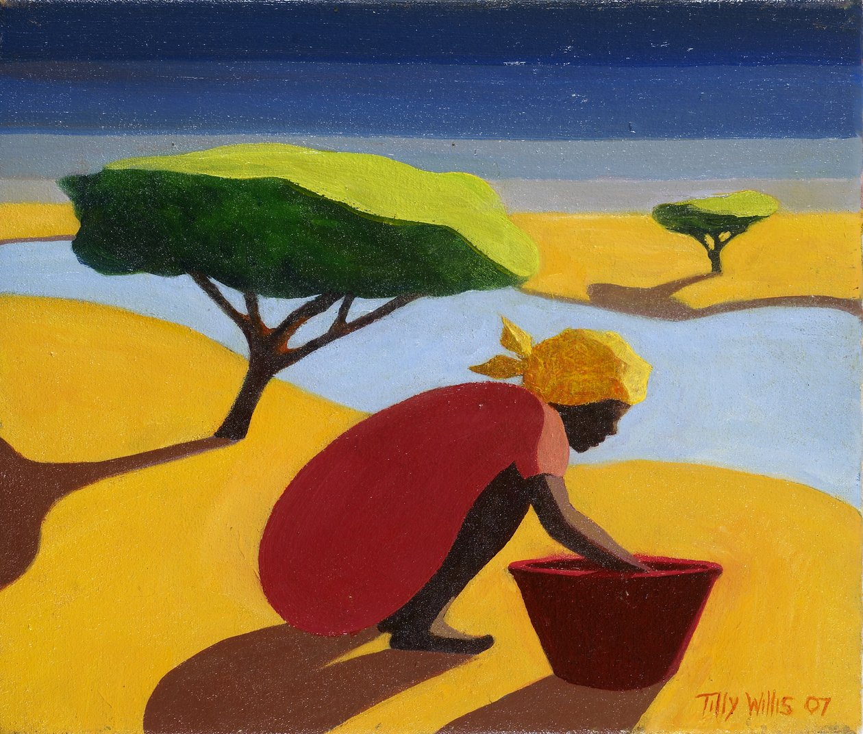 A folyó mellett, 2007 alkotó: Tilly Willis