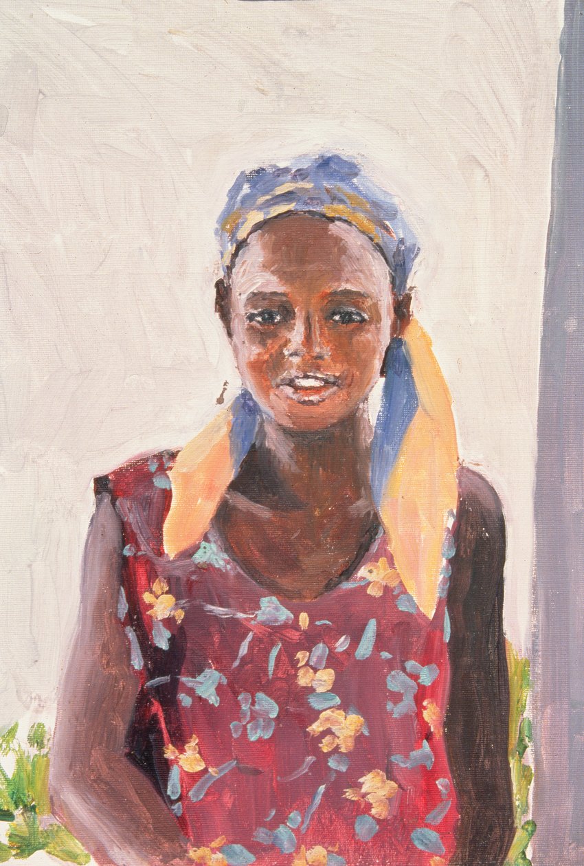Madagaszkári lány, 1989 alkotó: Tilly Willis