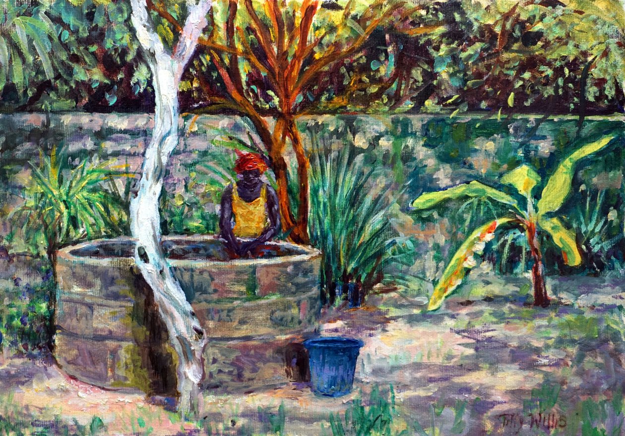 The Garden Well, 2017, olaj alkotó: Tilly Willis