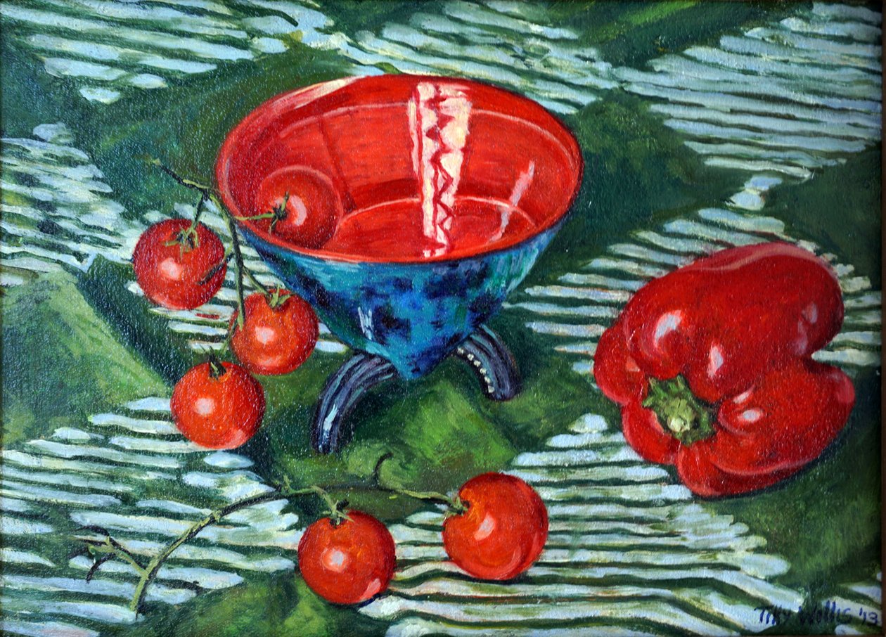 Paradicsom és paprika alkotó: Tilly Willis
