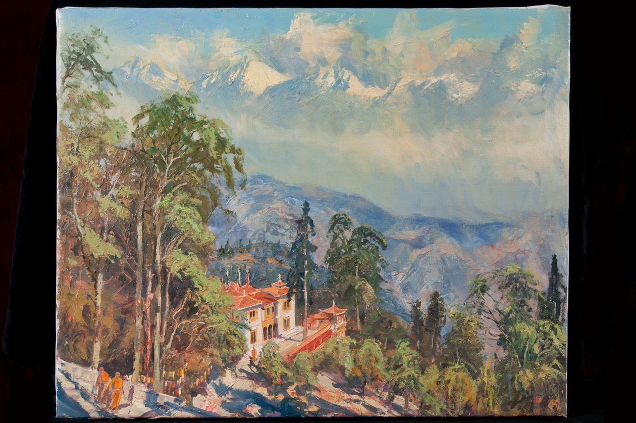 Bhutia Busty kolostor, Darjeeling alkotó: Tim Scott Bolton