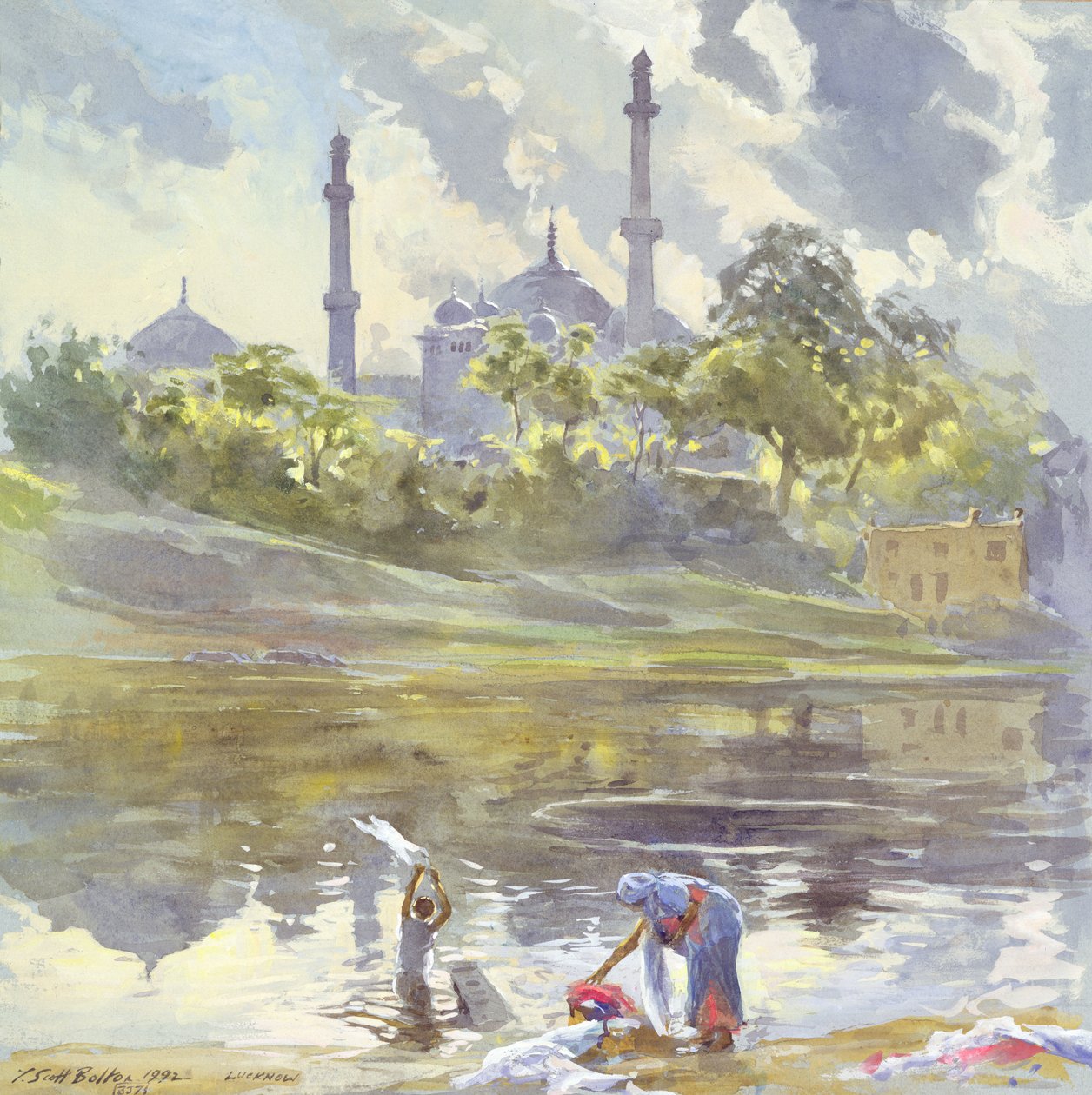 Lucknow, Uttar Pradesh, India, 1992 (wc) alkotó: Tim Scott Bolton