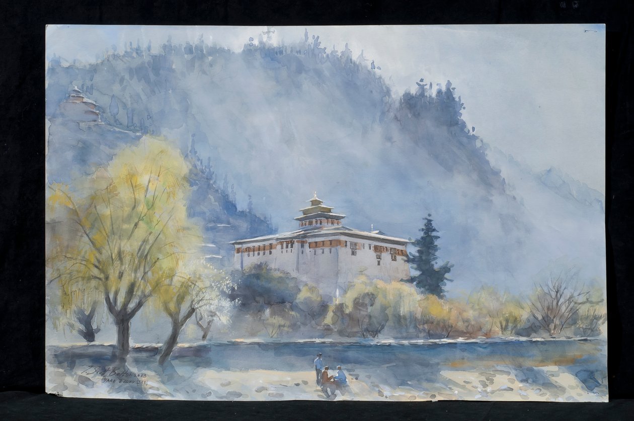 Paro Dzong, Bhután, 2013 alkotó: Tim Scott Bolton