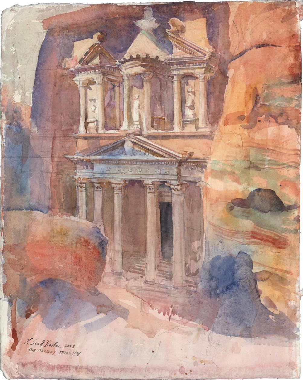 Petra Jordan, 2008 (wc papíron) alkotó: Tim Scott Bolton