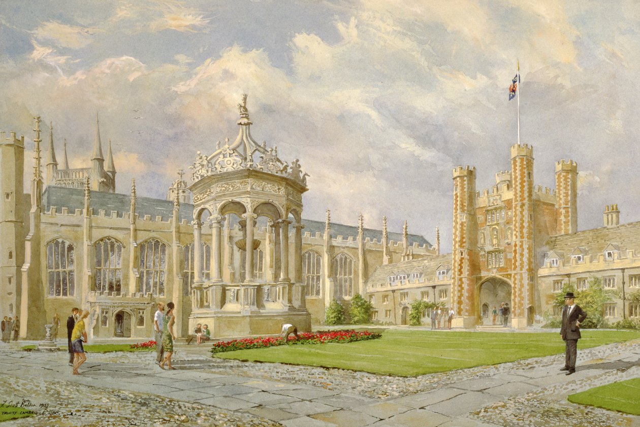 Trinity College, Cambridge, 1989 (wc) alkotó: Tim Scott Bolton