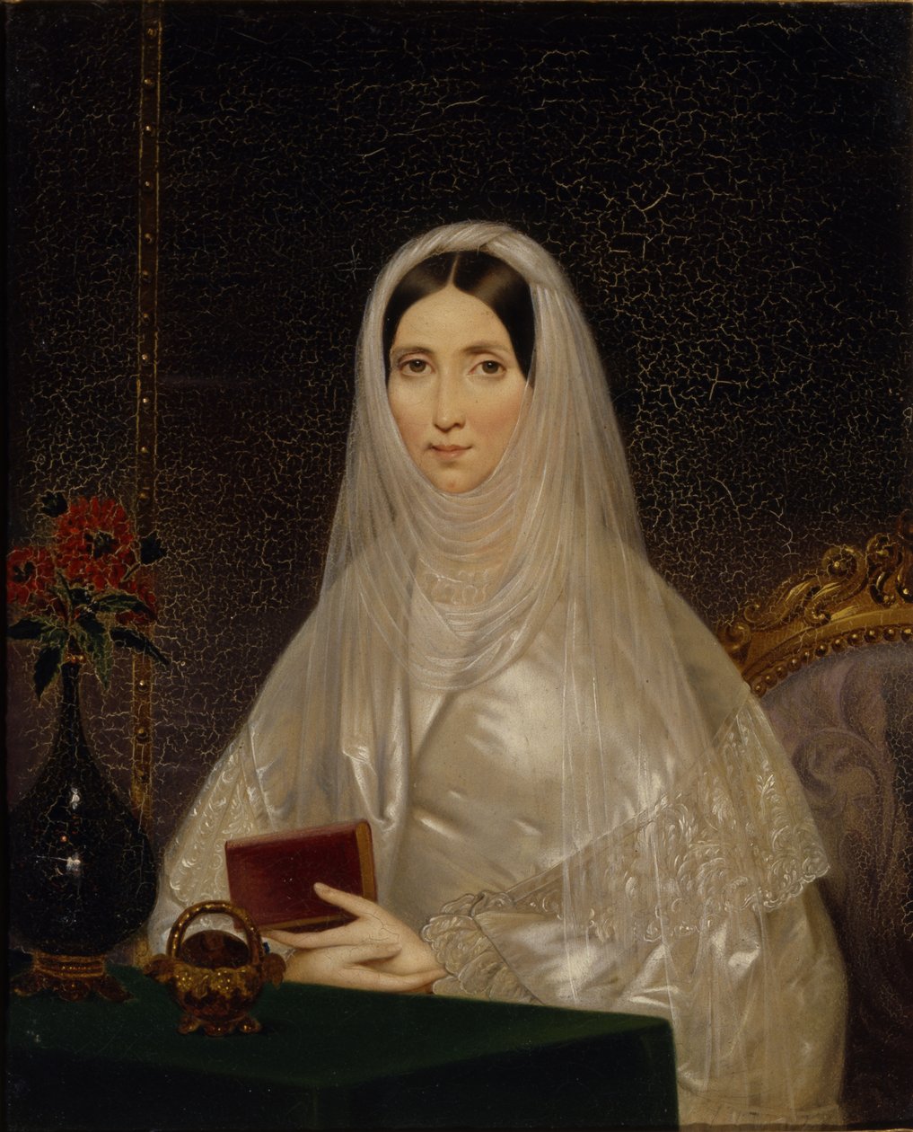Tatiana Golitsyna Potemkina Contesse portréja, 1840-es évek alkotó: Timofei Andreyevich Neff