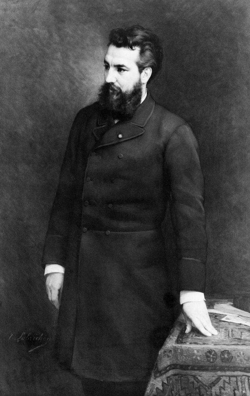 Alezander Graham Bell (festmény) alkotó: Timoleon Marie Lobrichon