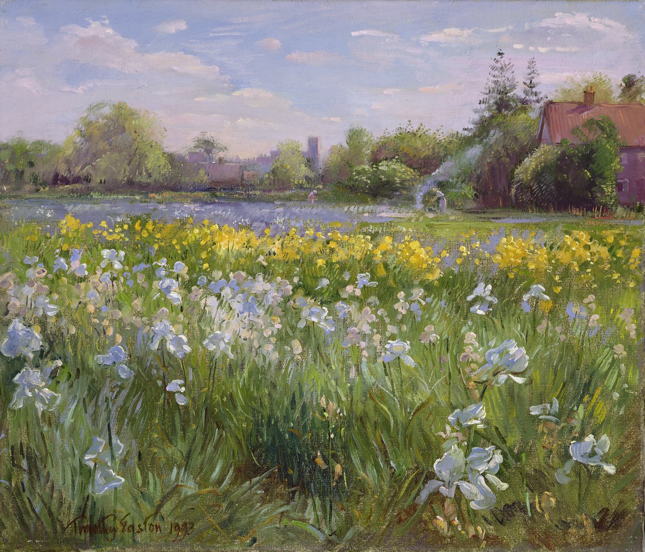 Máglya és íriszmező, 1993 alkotó: Timothy Easton