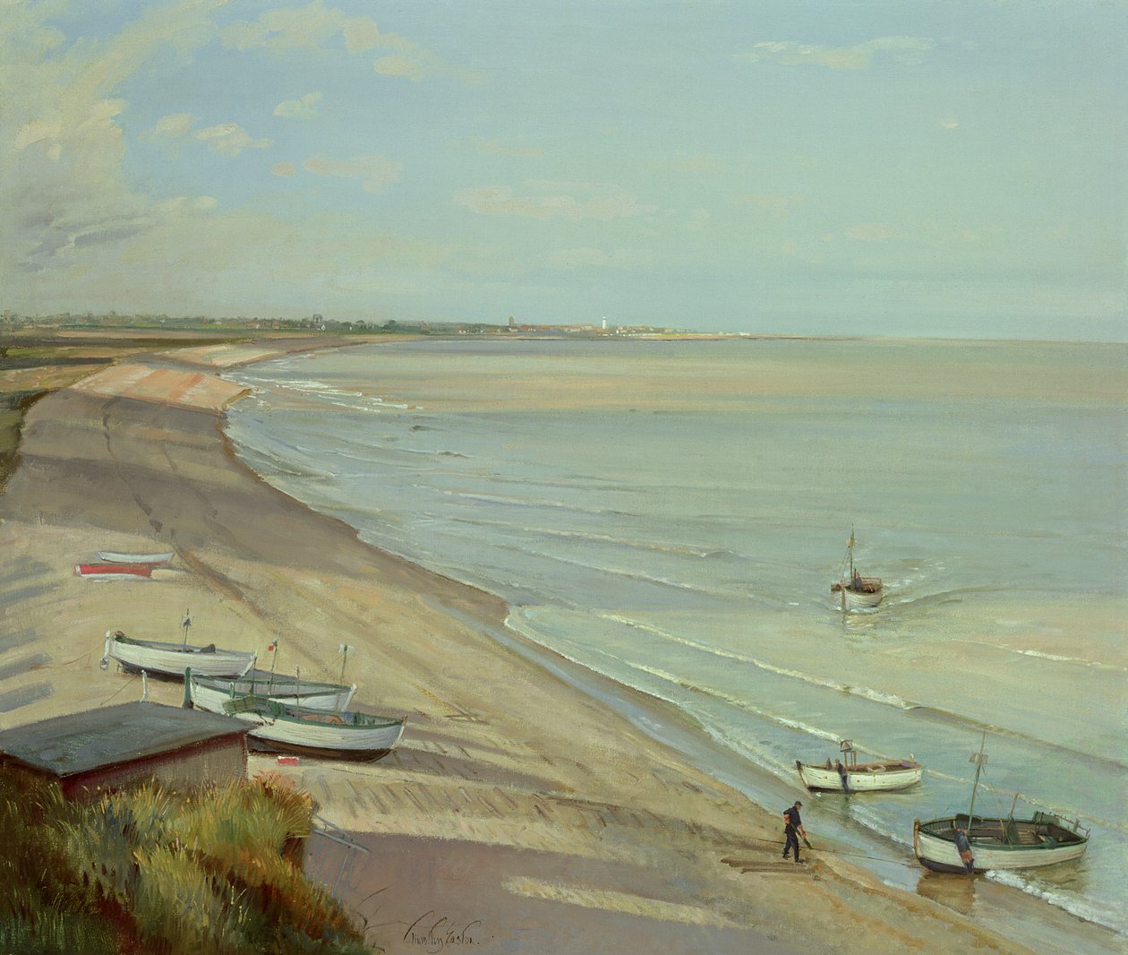 A Catch partra hozatala alkotó: Timothy Easton