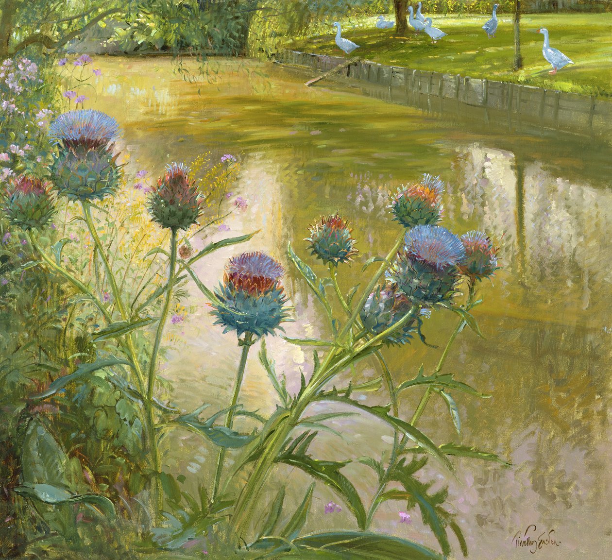 Kardonok a vizesárok ellen alkotó: Timothy Easton