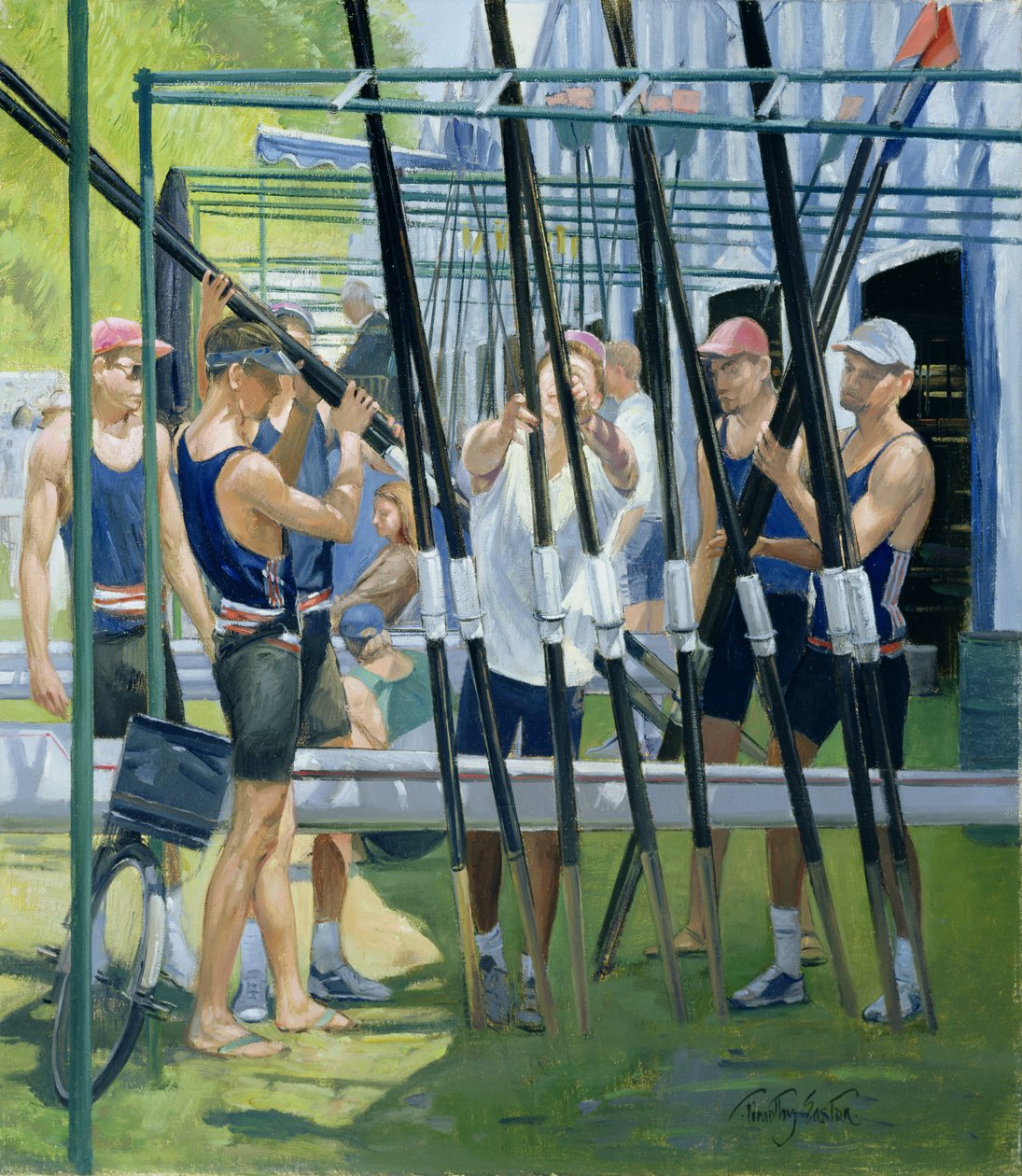 Evezők gyűjtése alkotó: Timothy Easton