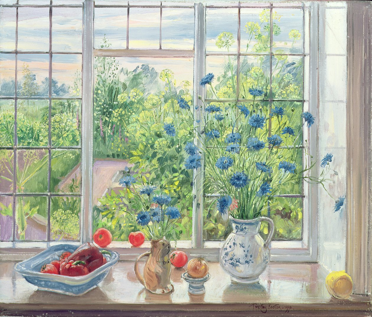 Búzavirág és konyhakert alkotó: Timothy Easton