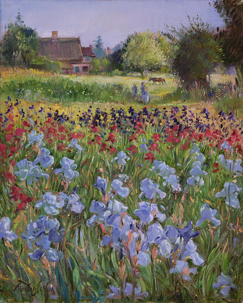 Burgate Green bejárata alkotó: Timothy Easton