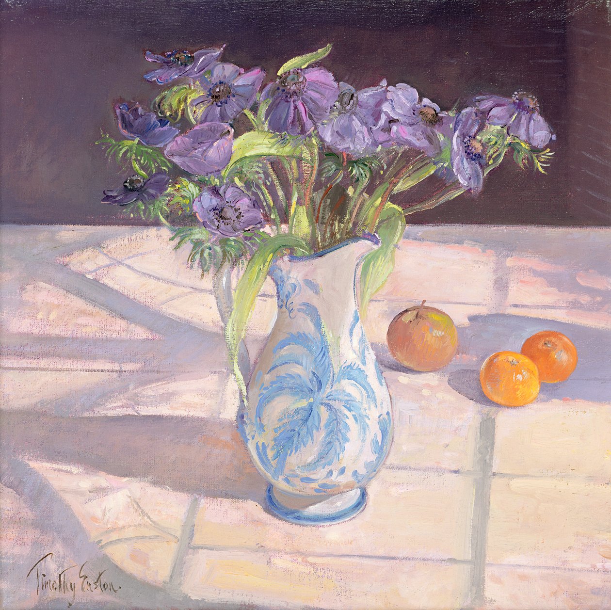 Francia kancsó kökörcsinnel alkotó: Timothy Easton