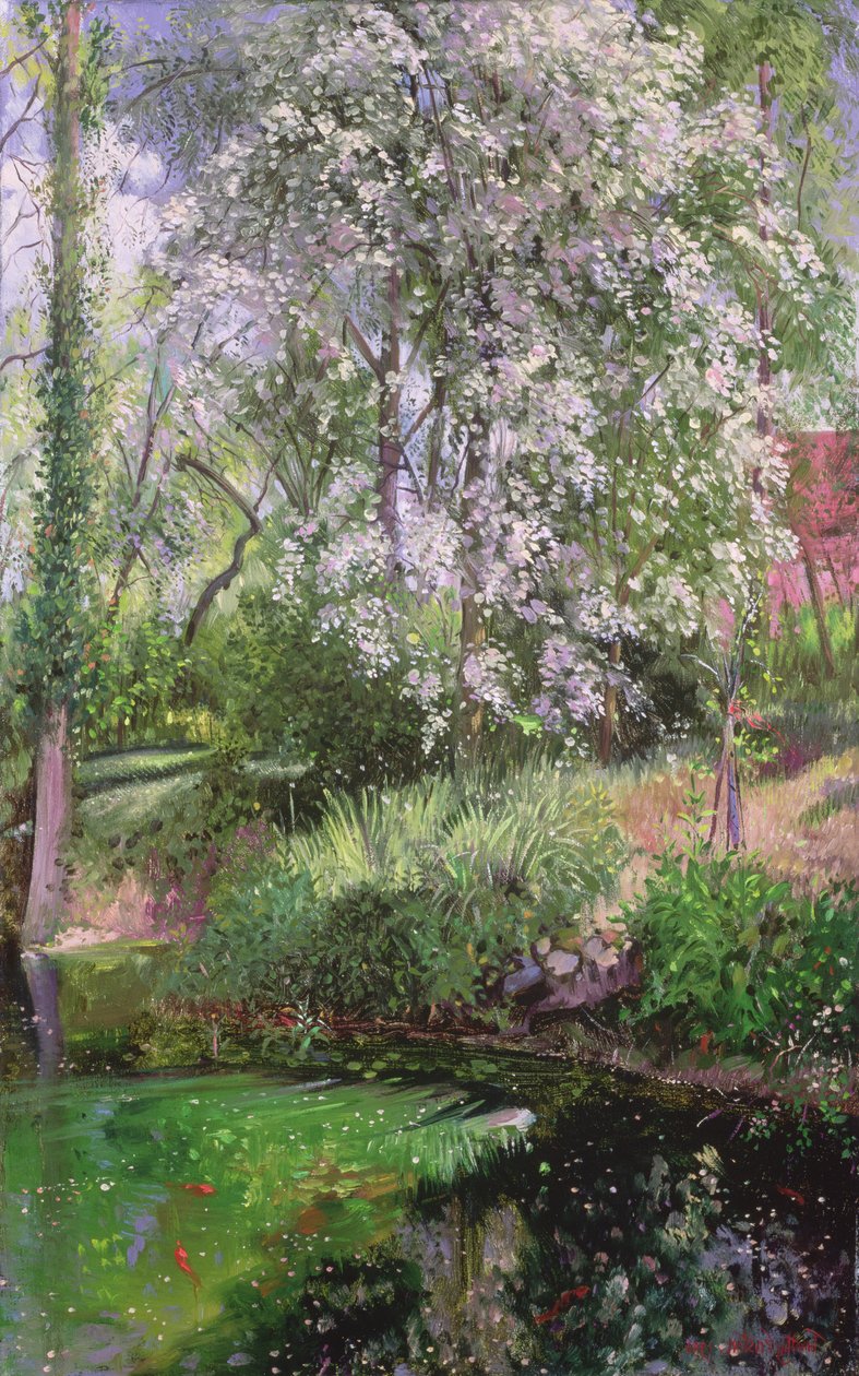 Májusszirmok a várárok szélén alkotó: Timothy Easton