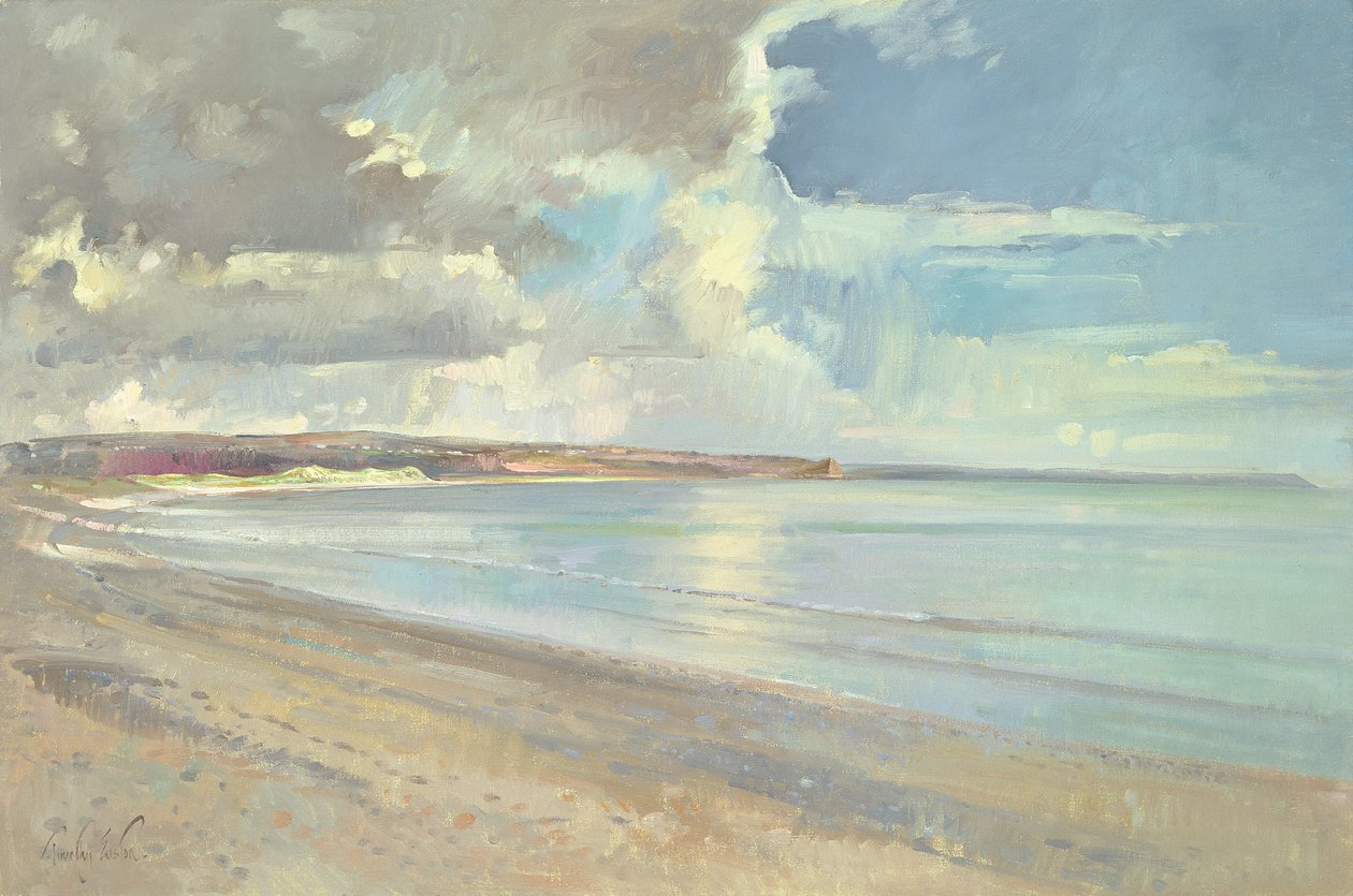 Reflected Clouds, Oxwich Beach, 2001 alkotó: Timothy Easton