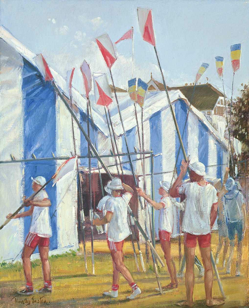 A pengék visszaadása alkotó: Timothy Easton