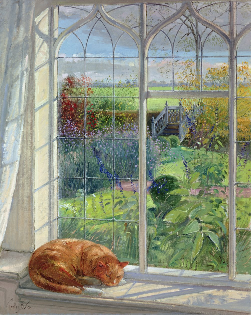 Alvó macska és a kínai híd alkotó: Timothy Easton
