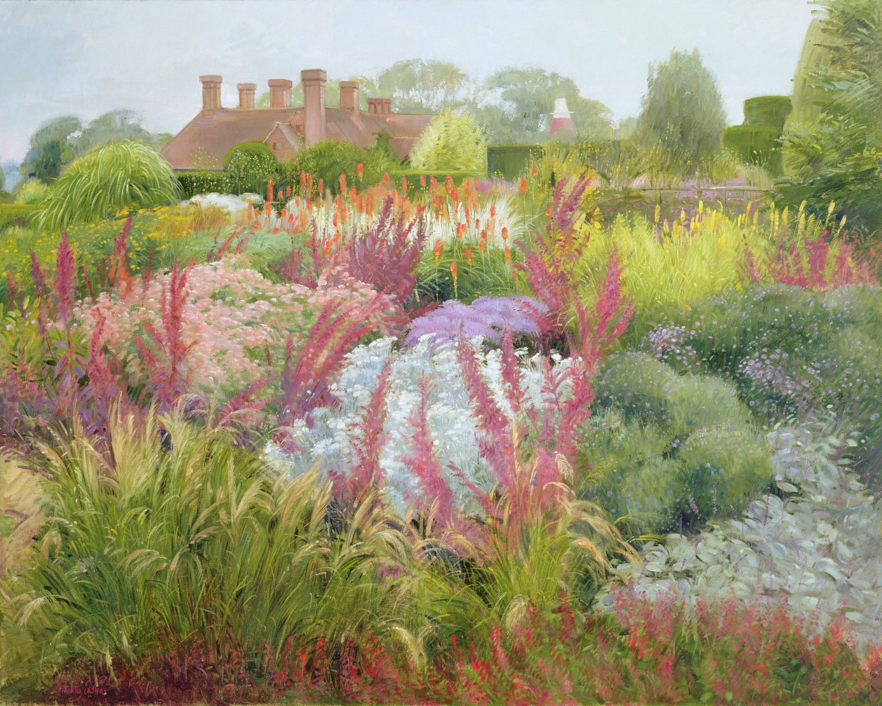Kniphofia és Great Dixter tornyai alkotó: Timothy Easton