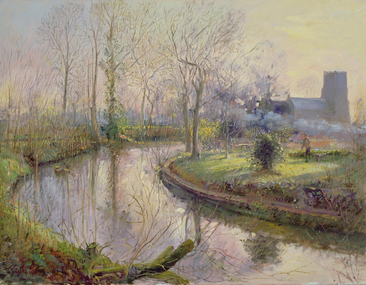 Tavaszi kertészkedés alkotó: Timothy Easton