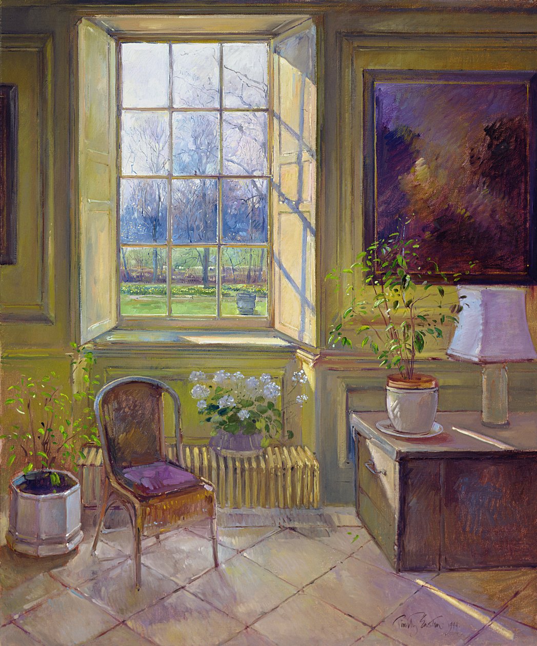 Tavaszi fény és a mandarinfák, 1994 alkotó: Timothy Easton
