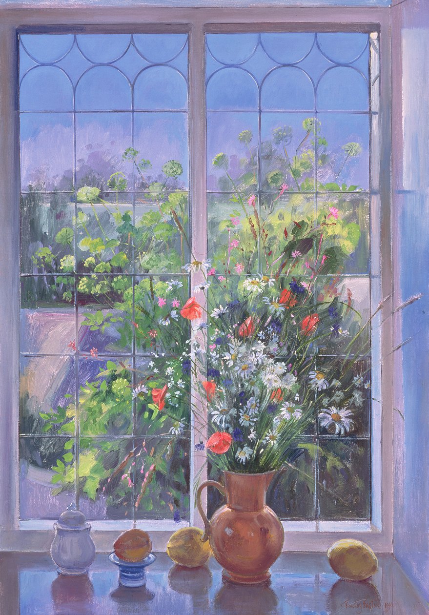Nyári virágok alkonyatkor, 1990 alkotó: Timothy Easton